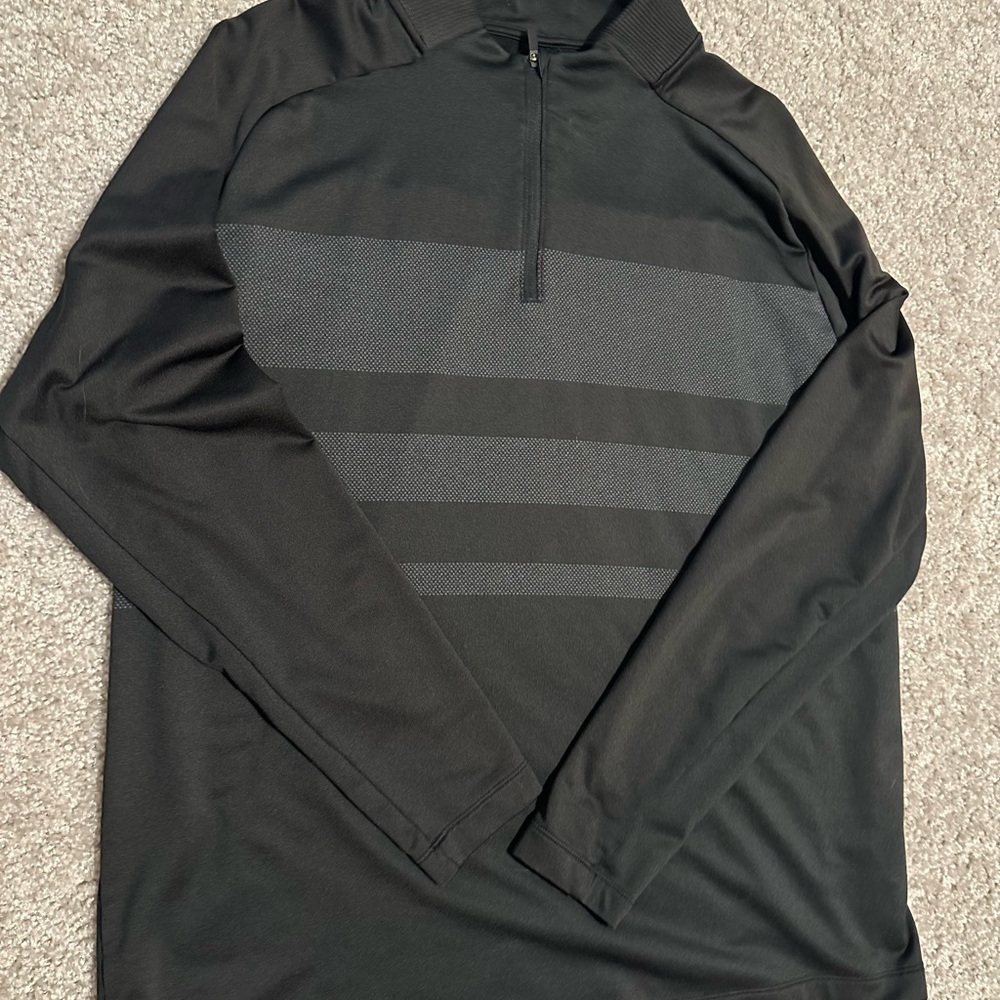Nike Men's Black Quarter-Zip Jacket